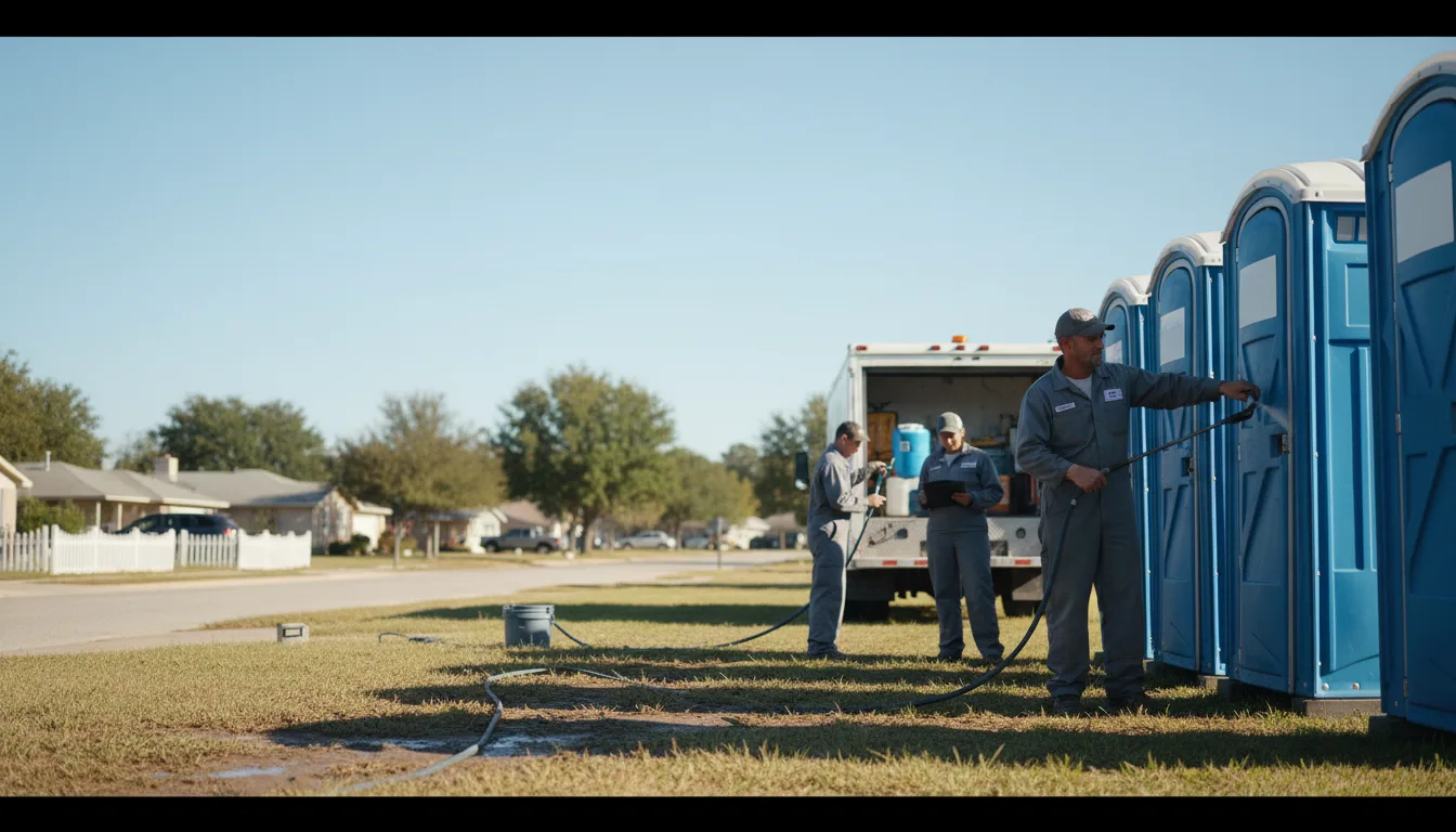 Long-Term Portable Toilet Rental in Galatia, IL near me